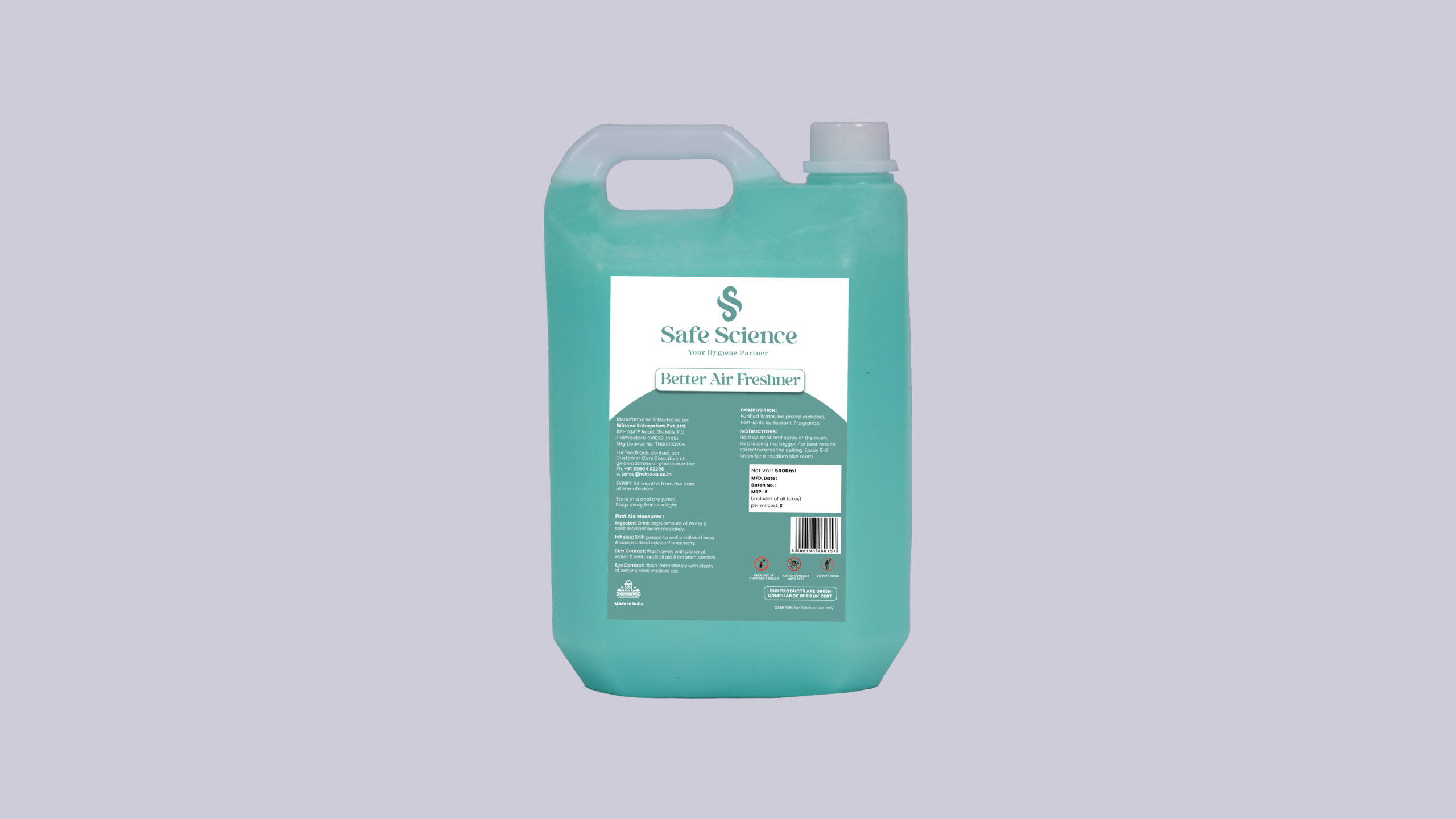 handwash 5L back